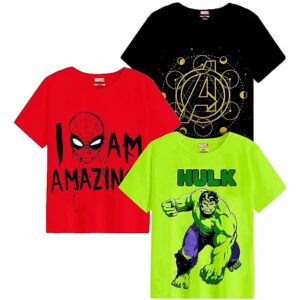 Boys Regular Fit Cotton T-Shirts