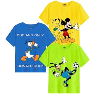 Boys Regular Fit Cotton T-Shirts