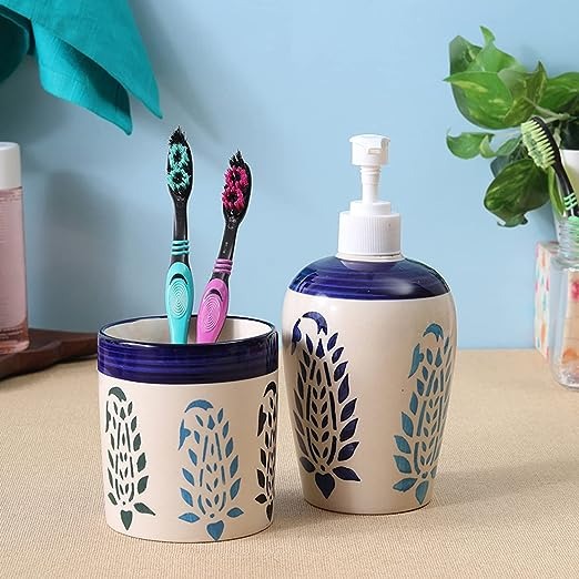 Ceramic Bathroom Accessories Set