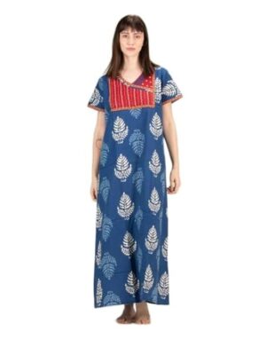 Women's Cotton Long Maxi Night Gown