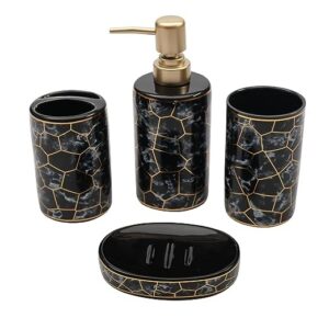 Ceramic 4 Pcs Bathroom Set