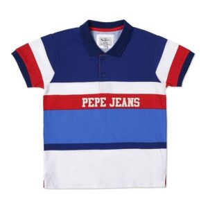 Pepe Jeans Printed Blended Polo Boys T-Shirt