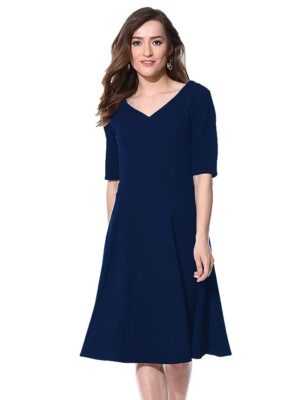 Women's Skater Knee Length Casual Dress