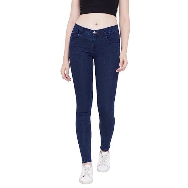 Women's Slim Fit Cotton Jeans