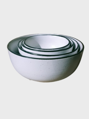 Ceramic Bowl Set blue