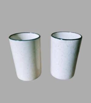 Ceramic water Glass